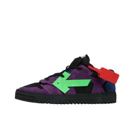 Off White off court low purple