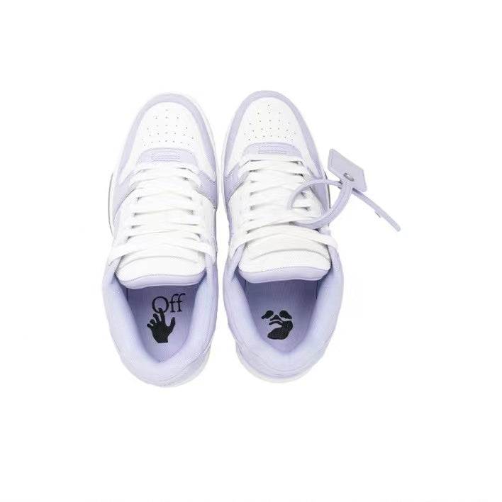 Off White out of office sneaker purple