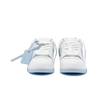 Off White out of office sneaker in white/light blue
