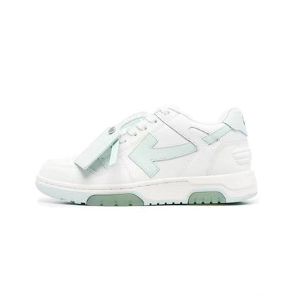 Off White out of office sneaker white/green