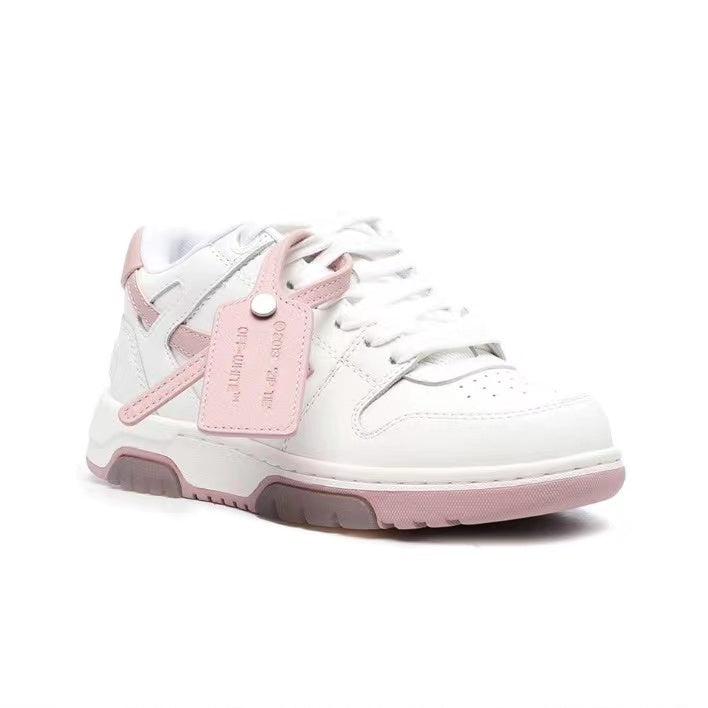 Off White out of office sneaker pink
