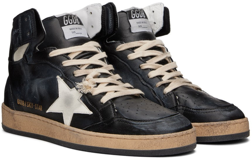 GOLDEN GOOSE Black Sky Star Sneakers