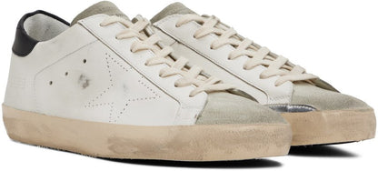 GOLDEN GOOSE White Super-Star Skate Sneakers