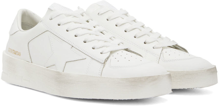 GOLDEN GOOSE White Stardan Sneakers