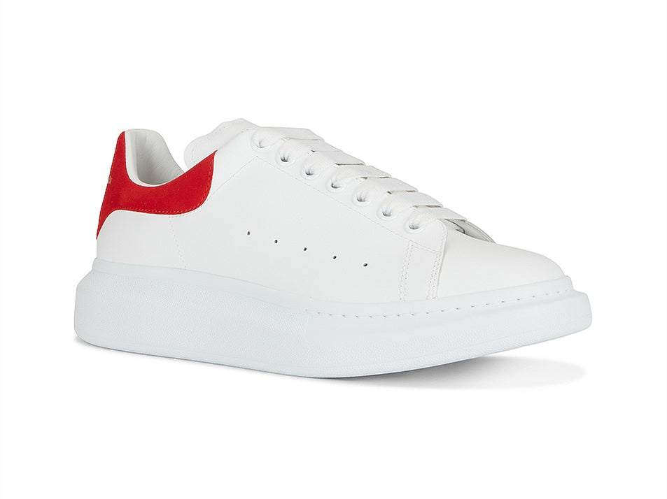 Alexander Mcqueen Oversized  White & Lust Red