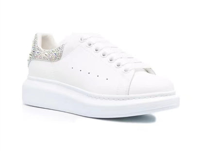 Alexander Mcqueen Women's Oversized Sneaker in White