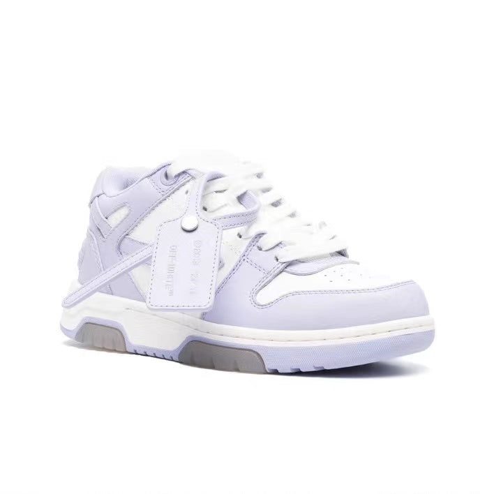 Off White out of office sneaker purple