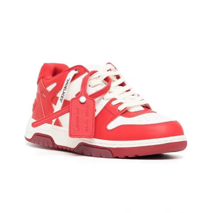 Off White out of office sneaker red