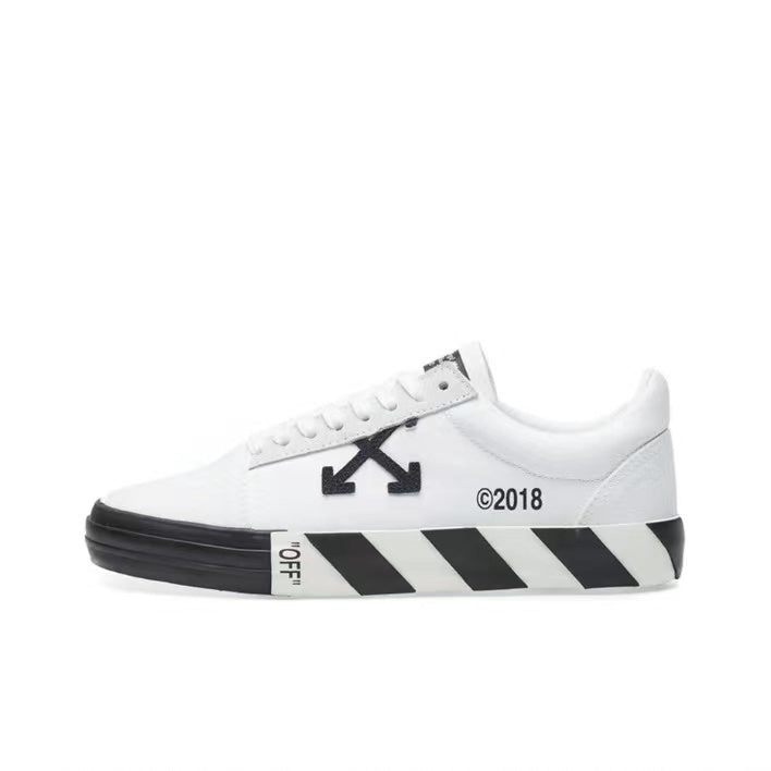 Off White vulc low white