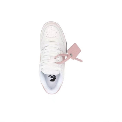 Off White out of office sneaker pink