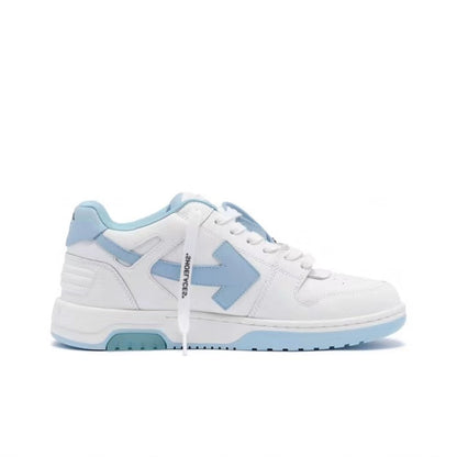 Off White out of office sneaker in white/light blue