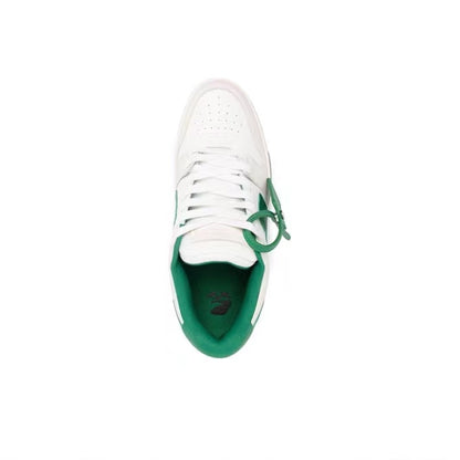 Off White out of office sneaker green/white
