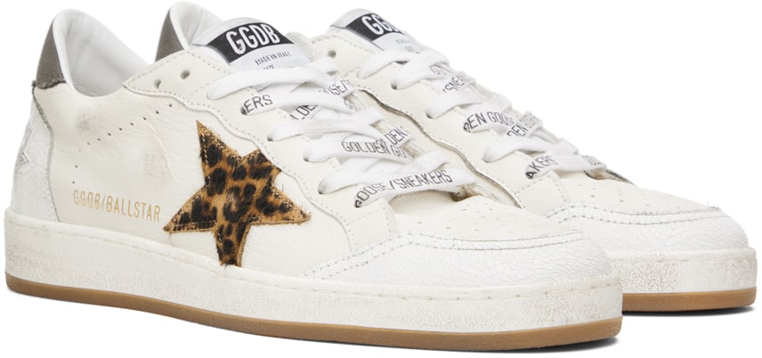 GOLDEN GOOSE White Ball Star Sneakers