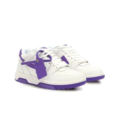 Off White out of office sneaker purple