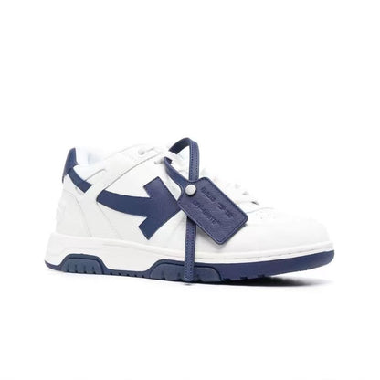 Off White out of office sneaker in white/blue