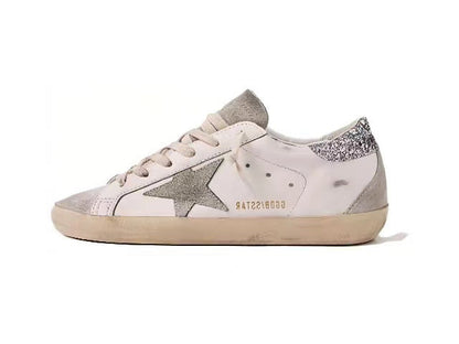 GOLDEN GOOSE Women's Super-Star in silver tail