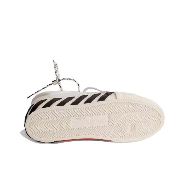 Off White c/o virgil abloh vucanized casual sneakers low white