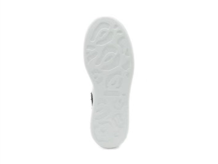 Alexander Mcqueen Women's Oversized Sneaker in White/jet Black